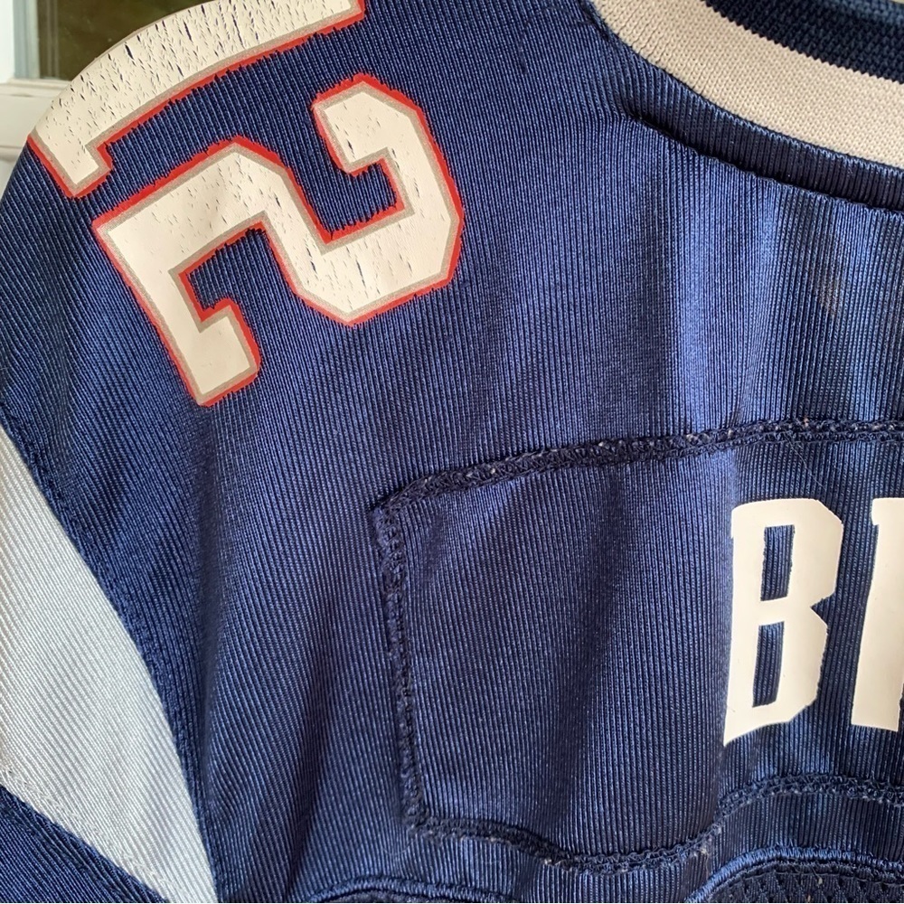 Vintage Reebok Tom Brady Football Jersey #12 New England Patriots Size XL Youth - Picture 2 of 6